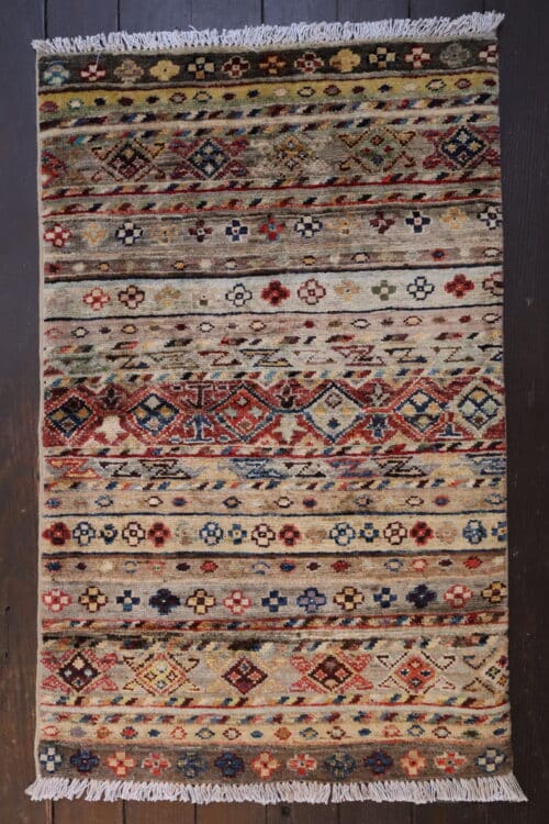 Handwoven Gabbeh Tribal Wool Rug