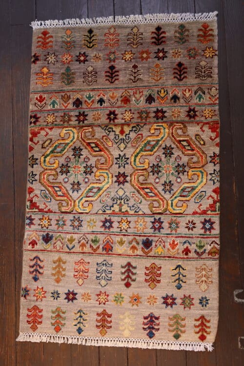 Oriental Gabbeh Handknotted Wool Rug