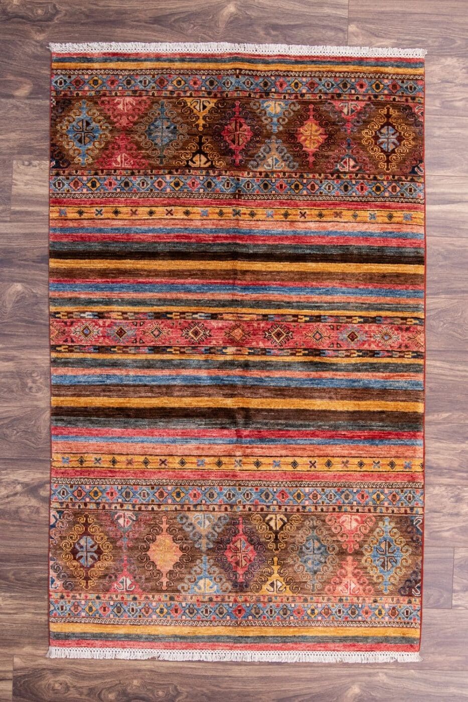 kazak afghan rug style