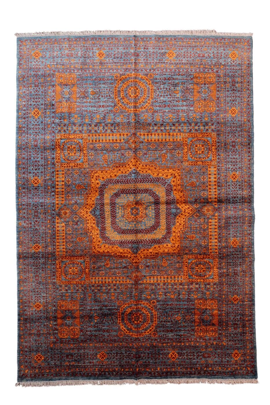 mamluk afghan rug style